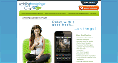 Desktop Screenshot of amblingbookplayer.com